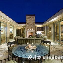 欧美别墅院子图片大全,欧美别墅院子风格赏析